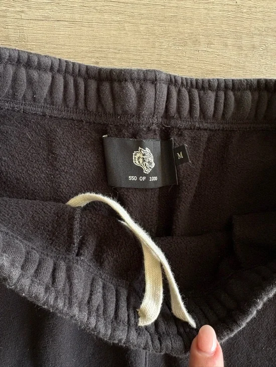 Darc Sport Black Joggers with White Logo - Picture 2 of 4